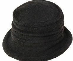 Genevra - Scala LW399 Walnut Crushable Boiled Wool Cloche Hat