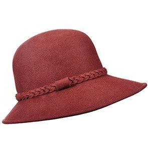 Flash Sale ๐ Men Giovannio - Scala LF187 Pecan Wool Felt Lamp Cloche Hat W/ Adjustable Draw String ๐งจ 5 Men Giovannio - Scala LF187 Pecan Wool Felt Lamp Cloche Hat W/ Adjustable Draw String