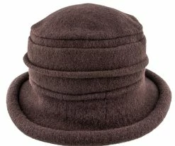 Coupon ๐ฅ Genevra - Scala LW399 Walnut Crushable Boiled Wool Cloche Hat โ๏ธ 23 Genevra - Scala LW399 Walnut Crushable Boiled Wool Cloche Hat
