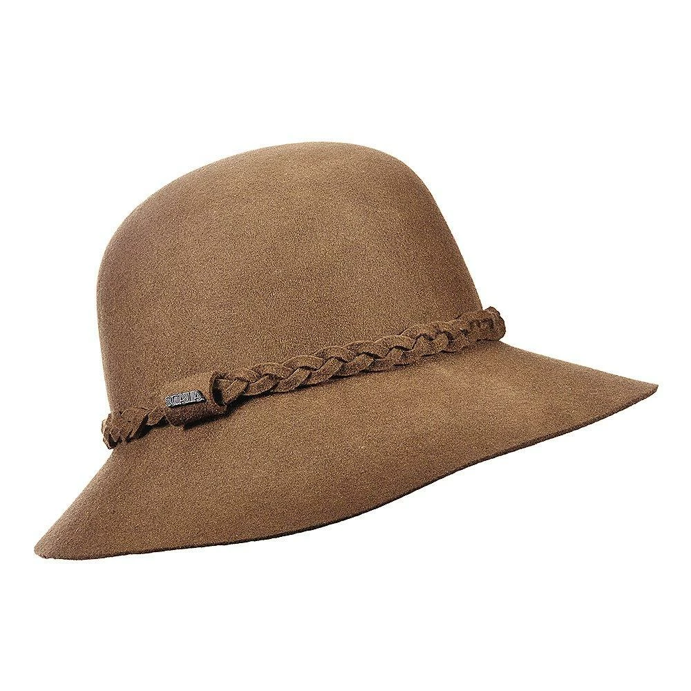 Flash Sale ๐ Men Giovannio - Scala LF187 Pecan Wool Felt Lamp Cloche Hat W/ Adjustable Draw String ๐งจ 4 Men Giovannio - Scala LF187 Pecan Wool Felt Lamp Cloche Hat W/ Adjustable Draw String