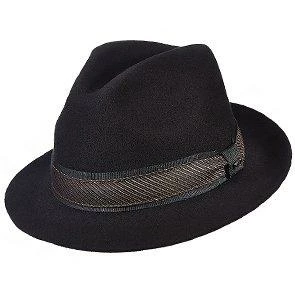 Best deal ๐ Men Tango - Scala DF151 Taupe Wool Felt Fedora Hat โค๏ธ 1 Men Tango - Scala DF151 Taupe Wool Felt Fedora Hat