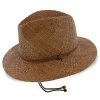 Grand Turk - Scala 100% Raffia Straw Fedora Hat