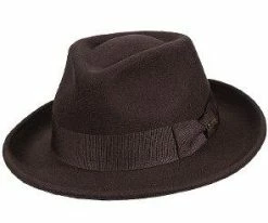 Cheap โจ Scala Men Capone - Crushable Wool Felt Fedora Hat ๐คฉ 7 Scala Men Capone - Crushable Wool Felt Fedora Hat