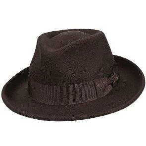 Cheap โจ Scala Men Capone - Crushable Wool Felt Fedora Hat ๐คฉ 4 Scala Men Capone - Crushable Wool Felt Fedora Hat