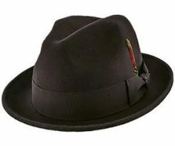 Cheap ๐ Men The Modest - Scala Crushable Wool Felt Snap Brim Fedora Hat ๐ 17 Men The Modest - Scala Crushable Wool Felt Snap Brim Fedora Hat