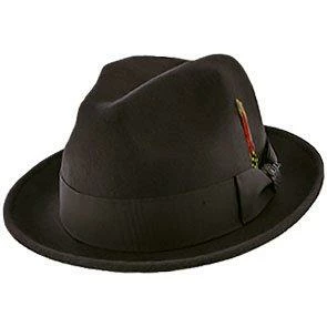 Cheap ๐ Men The Modest - Scala Crushable Wool Felt Snap Brim Fedora Hat ๐ 9 Men The Modest - Scala Crushable Wool Felt Snap Brim Fedora Hat