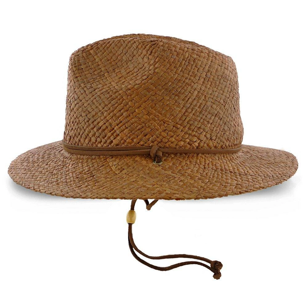 Cheap ✔️ Grand Turk - Scala 100% Raffia Straw Fedora Hat ⭐ 3 Grand Turk - Scala 100% Raffia Straw Fedora Hat