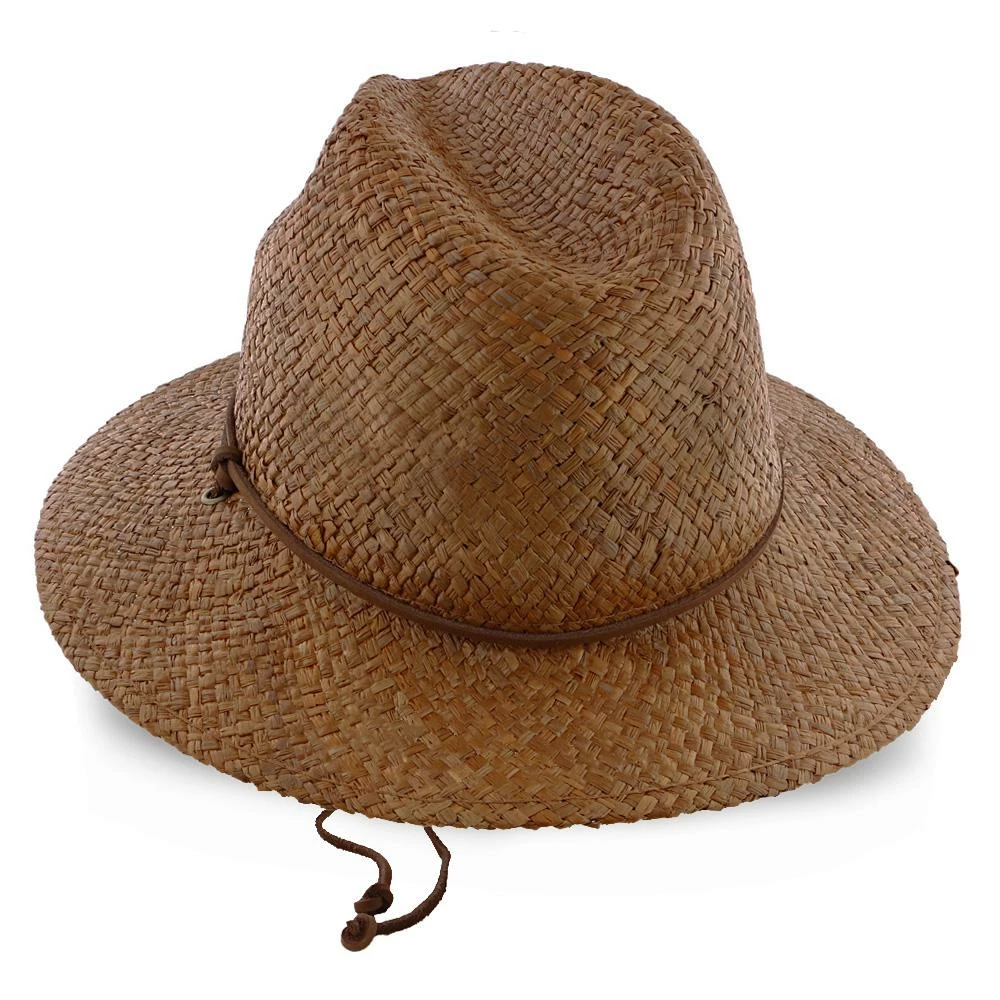 Cheap ✔️ Grand Turk - Scala 100% Raffia Straw Fedora Hat ⭐ 4 Grand Turk - Scala 100% Raffia Straw Fedora Hat