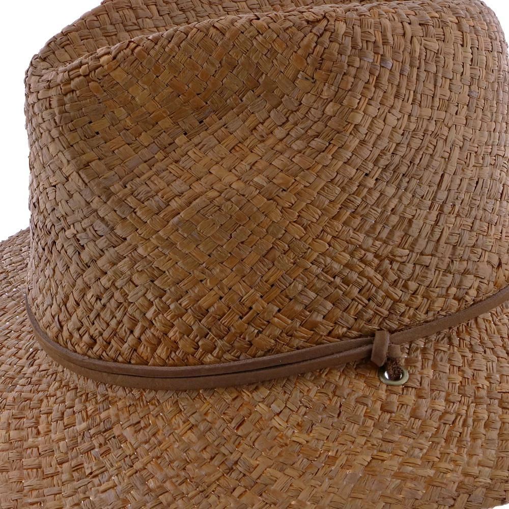 Cheap ✔️ Grand Turk - Scala 100% Raffia Straw Fedora Hat ⭐ 5 Grand Turk - Scala 100% Raffia Straw Fedora Hat