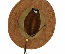 Cheap ✔️ Grand Turk - Scala 100% Raffia Straw Fedora Hat ⭐ 15 Grand Turk - Scala 100% Raffia Straw Fedora Hat