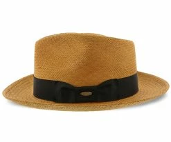 Hot Sale ๐ Jacksonville - Scala Natural Straw Fedora Hat Men ๐ 10 Jacksonville - Scala Natural Straw Fedora Hat Men