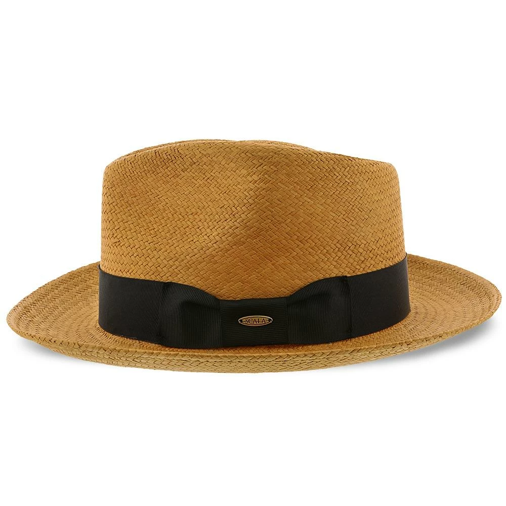 Hot Sale ๐ Jacksonville - Scala Natural Straw Fedora Hat Men ๐ 3 Jacksonville - Scala Natural Straw Fedora Hat Men
