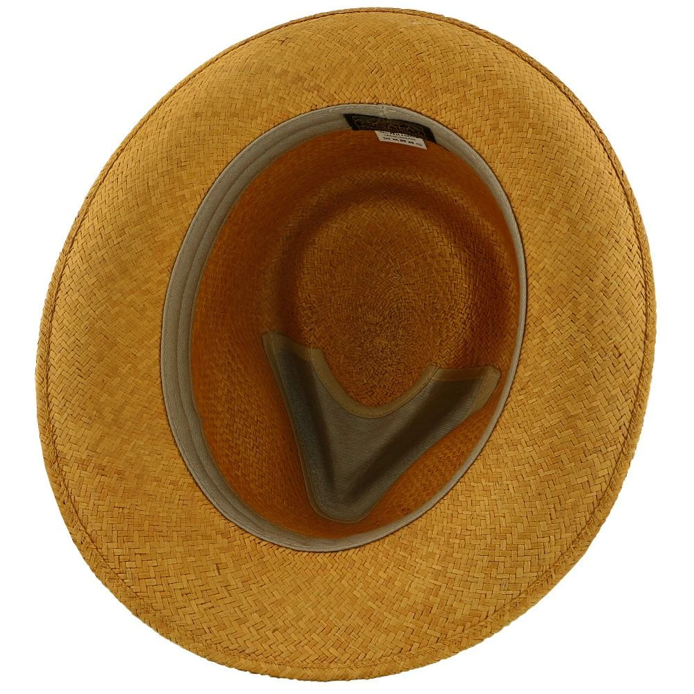 Hot Sale ๐ Jacksonville - Scala Natural Straw Fedora Hat Men ๐ 6 Jacksonville - Scala Natural Straw Fedora Hat Men