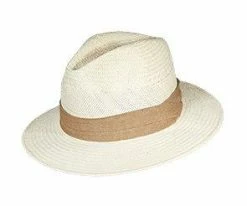 Best reviews of ๐ Mombasa - Scala LT176 Natural Toyo Straw Fedora Hat W/ Tan 2-Pleat Cotton Band Men ๐ 11 Mombasa - Scala LT176 Natural Toyo Straw Fedora Hat W/ Tan 2-Pleat Cotton Band Men