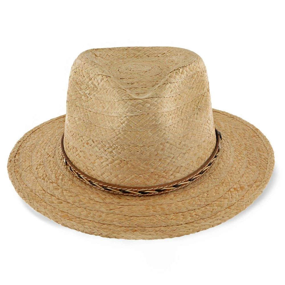 Flash Sale ๐คฉ South Bay - Scala Natural 100% Raffia Straw Fedora Hat Men ๐ 3 South Bay - Scala Natural 100% Raffia Straw Fedora Hat Men