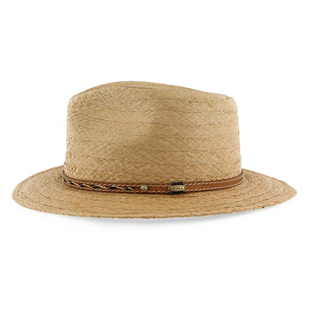 Flash Sale ๐คฉ South Bay - Scala Natural 100% Raffia Straw Fedora Hat Men ๐ 4 South Bay - Scala Natural 100% Raffia Straw Fedora Hat Men