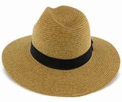 Men Sunnydale - Scala Toast Paper Braid Big Brim Fedora