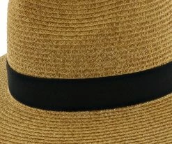 Men Sunnydale - Scala Toast Paper Braid Big Brim Fedora