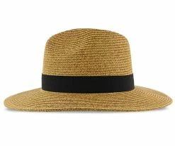 Men Sunnydale - Scala Toast Paper Braid Big Brim Fedora
