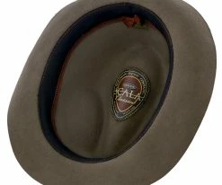 Best deal ๐ Men Tango - Scala DF151 Taupe Wool Felt Fedora Hat โค๏ธ 14 Men Tango - Scala DF151 Taupe Wool Felt Fedora Hat