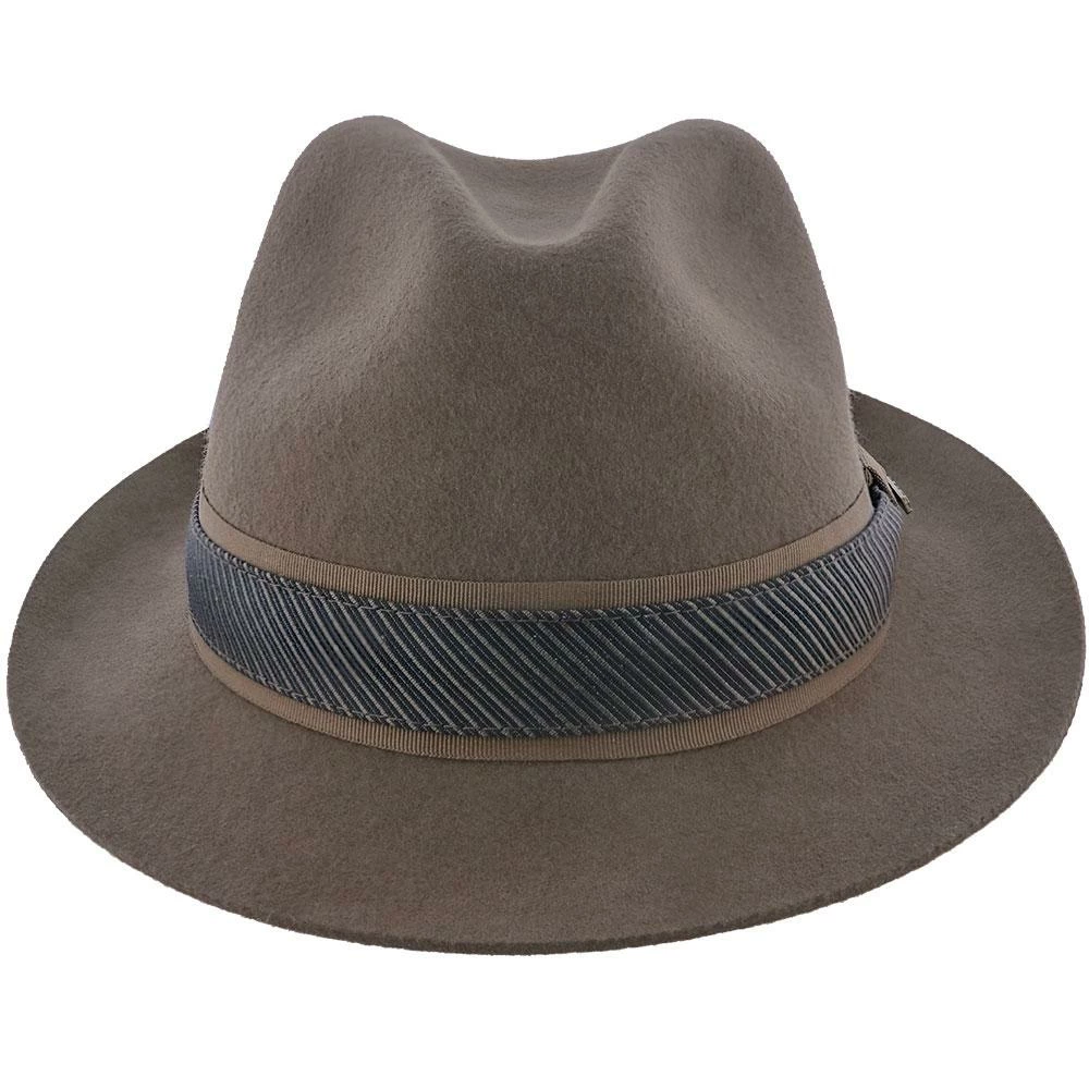 Best deal ๐ Men Tango - Scala DF151 Taupe Wool Felt Fedora Hat โค๏ธ 4 Men Tango - Scala DF151 Taupe Wool Felt Fedora Hat