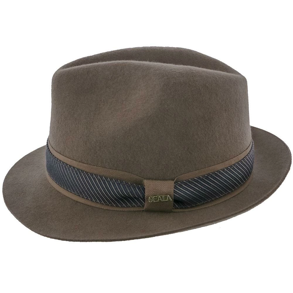 Best deal ๐ Men Tango - Scala DF151 Taupe Wool Felt Fedora Hat โค๏ธ 5 Men Tango - Scala DF151 Taupe Wool Felt Fedora Hat