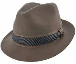 Best deal ๐ Men Tango - Scala DF151 Taupe Wool Felt Fedora Hat โค๏ธ 15 Men Tango - Scala DF151 Taupe Wool Felt Fedora Hat