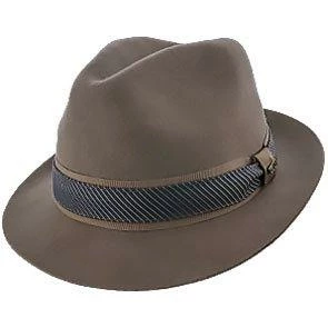 Best deal ๐ Men Tango - Scala DF151 Taupe Wool Felt Fedora Hat โค๏ธ 8 Men Tango - Scala DF151 Taupe Wool Felt Fedora Hat