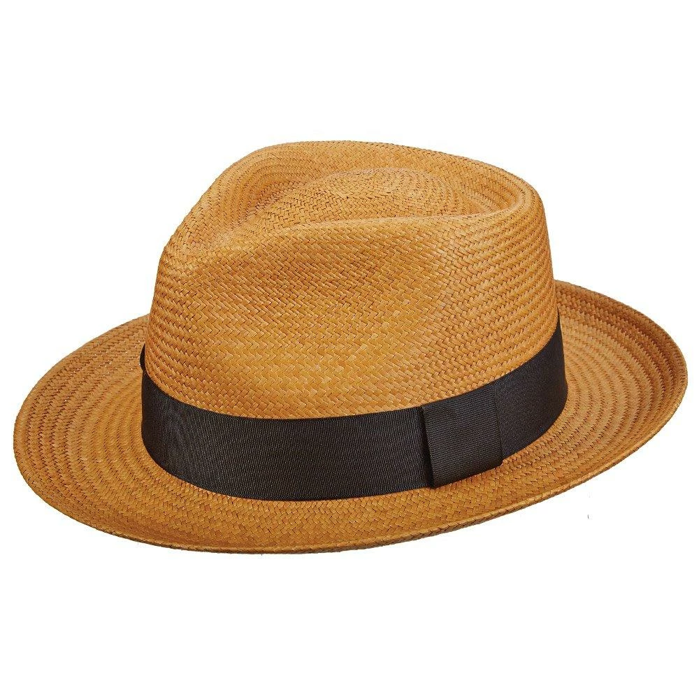 Hot Sale ๐ Jacksonville - Scala Natural Straw Fedora Hat Men ๐ 1 Jacksonville - Scala Natural Straw Fedora Hat Men