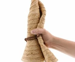 Men Conductor - Scala Natural Raffia Straw Gambler Hat
