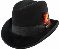 Dashing - Scala WF545 Wool Felt Homburg Hat