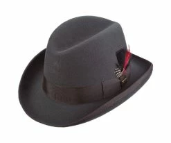 Buy โญ Dashing - Scala WF545 Wool Felt Homburg Hat ๐ 82 Dashing - Scala WF545 Wool Felt Homburg Hat