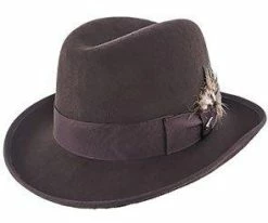 Buy โญ Dashing - Scala WF545 Wool Felt Homburg Hat ๐ 69 Dashing - Scala WF545 Wool Felt Homburg Hat