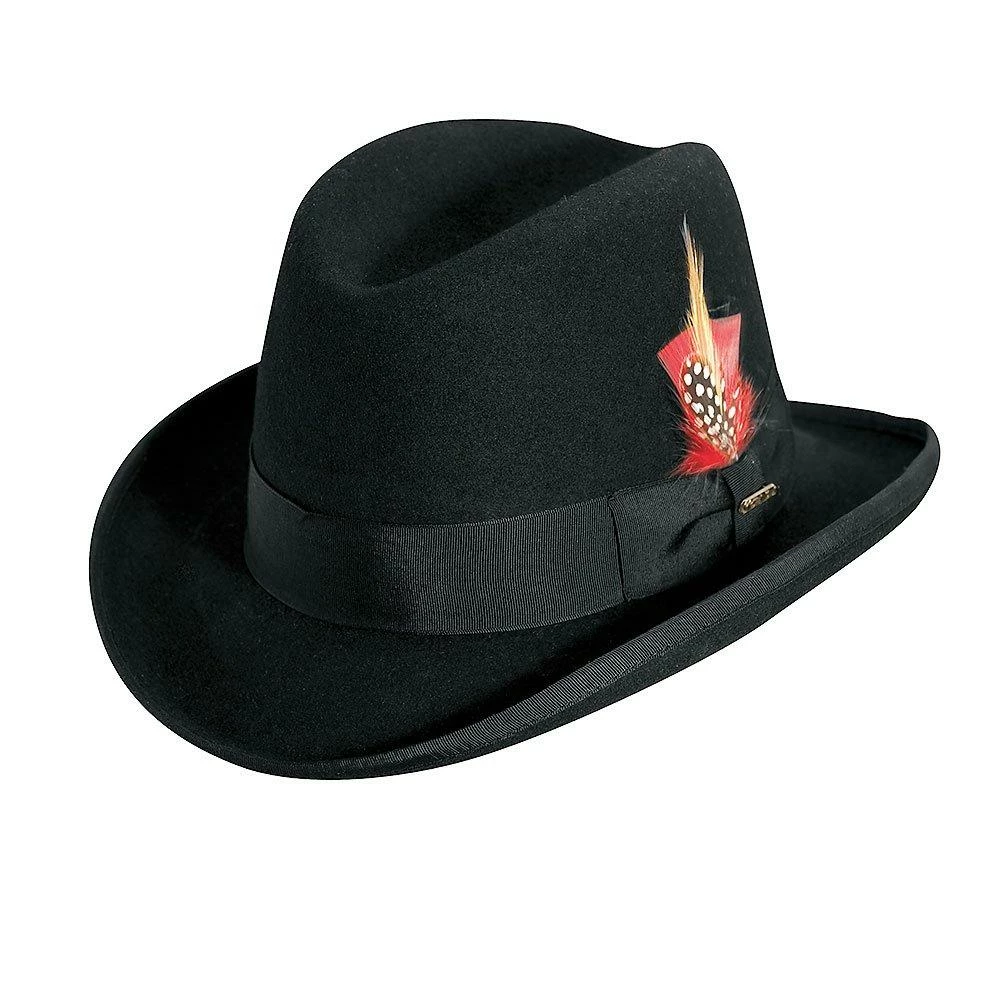 Buy โญ Dashing - Scala WF545 Wool Felt Homburg Hat ๐ 2 Dashing - Scala WF545 Wool Felt Homburg Hat