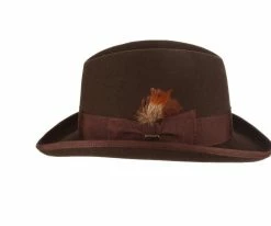 Buy โญ Dashing - Scala WF545 Wool Felt Homburg Hat ๐ 75 Dashing - Scala WF545 Wool Felt Homburg Hat
