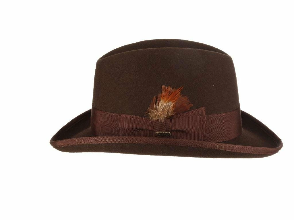 Buy โญ Dashing - Scala WF545 Wool Felt Homburg Hat ๐ 13 Dashing - Scala WF545 Wool Felt Homburg Hat