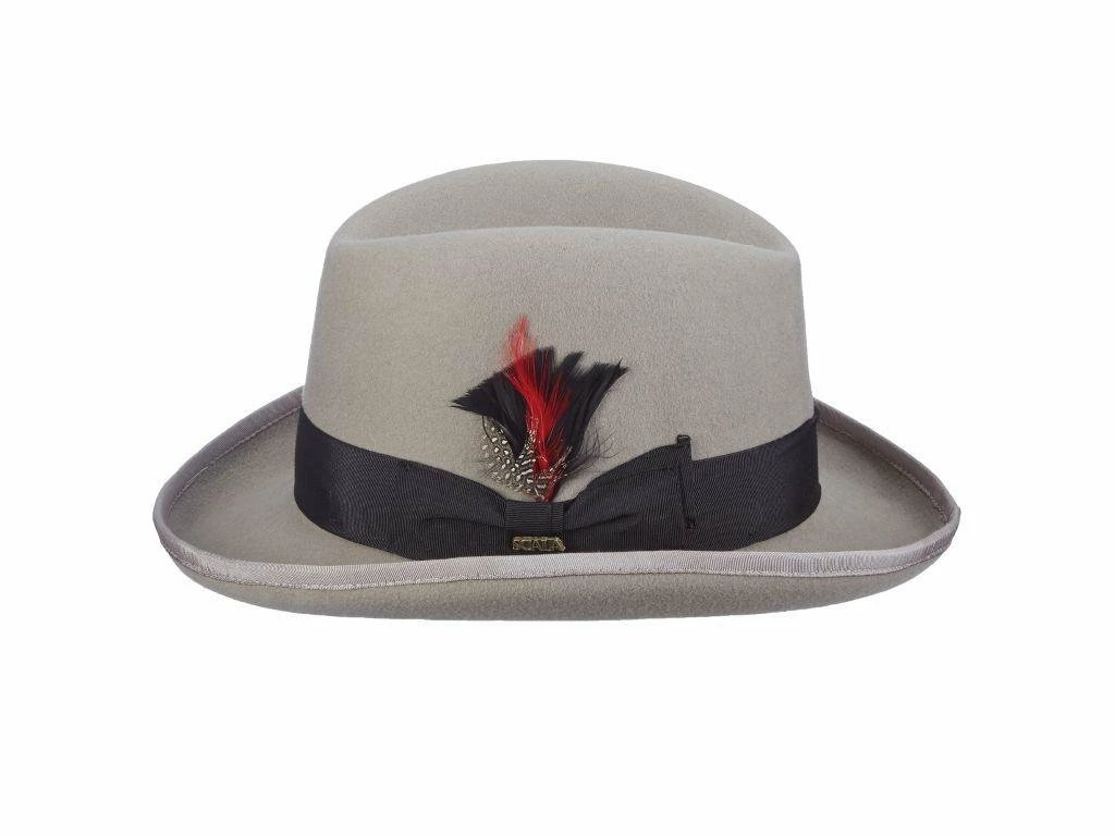 Buy โญ Dashing - Scala WF545 Wool Felt Homburg Hat ๐ 16 Dashing - Scala WF545 Wool Felt Homburg Hat