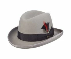 Buy โญ Dashing - Scala WF545 Wool Felt Homburg Hat ๐ 76 Dashing - Scala WF545 Wool Felt Homburg Hat