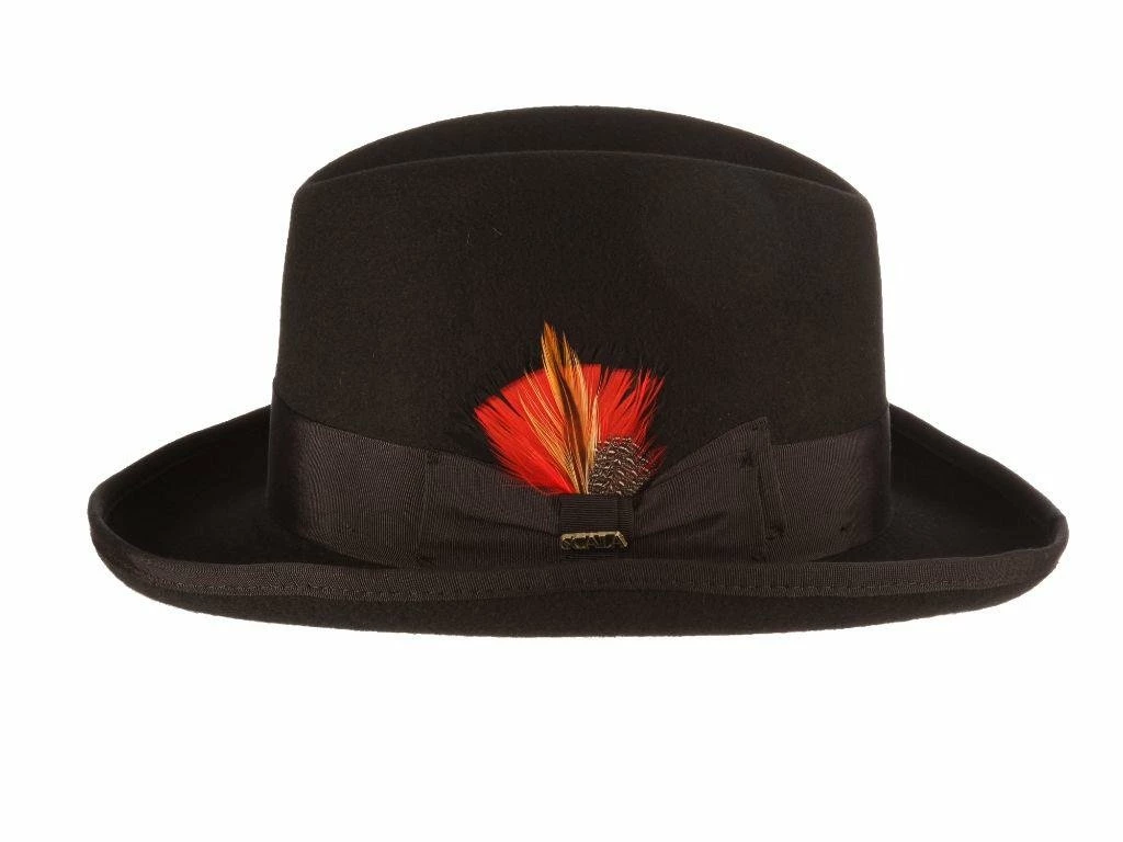 Buy โญ Dashing - Scala WF545 Wool Felt Homburg Hat ๐ 18 Dashing - Scala WF545 Wool Felt Homburg Hat