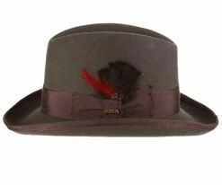 Buy โญ Dashing - Scala WF545 Wool Felt Homburg Hat ๐ 83 Dashing - Scala WF545 Wool Felt Homburg Hat