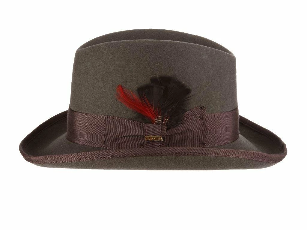 Buy โญ Dashing - Scala WF545 Wool Felt Homburg Hat ๐ 21 Dashing - Scala WF545 Wool Felt Homburg Hat