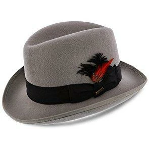 Buy โญ Dashing - Scala WF545 Wool Felt Homburg Hat ๐ 5 Dashing - Scala WF545 Wool Felt Homburg Hat