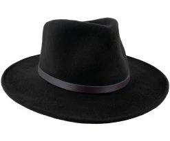 Darwin - Scala DF6 Pecan Crushable Wool Felt Outback Hat