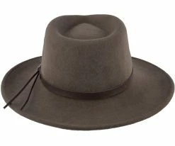 Darwin - Scala DF6 Pecan Crushable Wool Felt Outback Hat