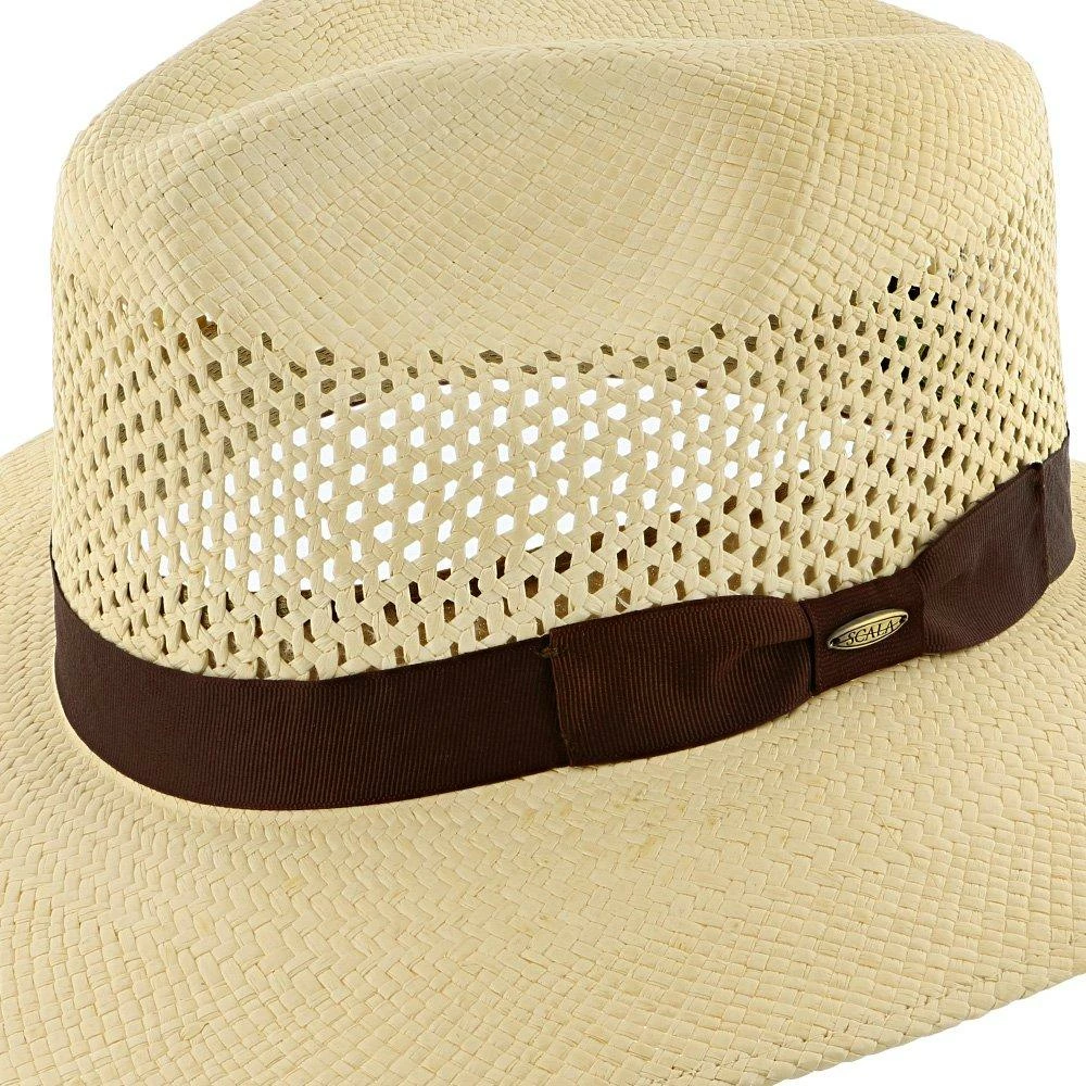 Deals ๐ Tahoe - Scala Natural Grade 8 Panama Straw Outback Hat ๐ 6 Tahoe - Scala Natural Grade 8 Panama Straw Outback Hat