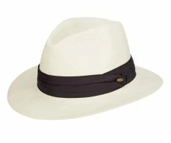 Men Alfresco - Scala Unisex Toyo Straw Safari Hat