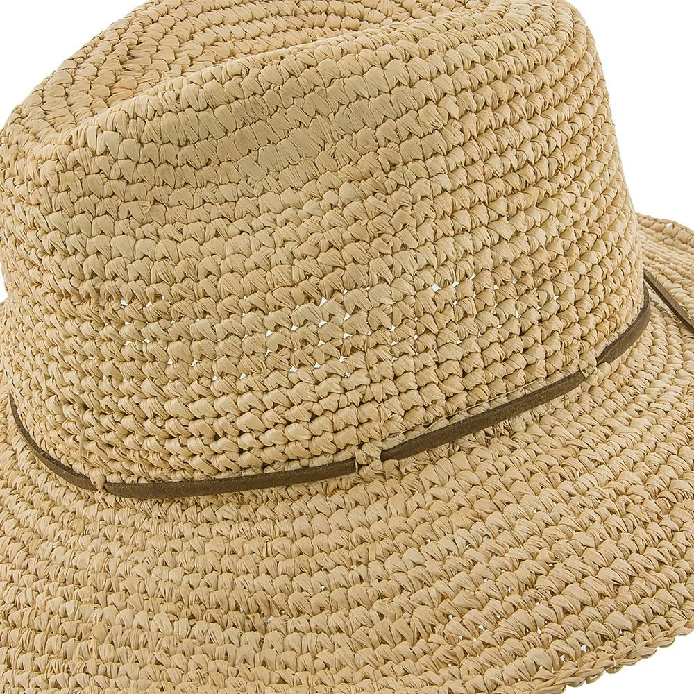 Coupon ๐ฅฐ Men Lola - Scala LR672OS Tea Crocheted Raffia Straw Safari Hat ๐ฅฐ 10 Men Lola - Scala LR672OS Tea Crocheted Raffia Straw Safari Hat