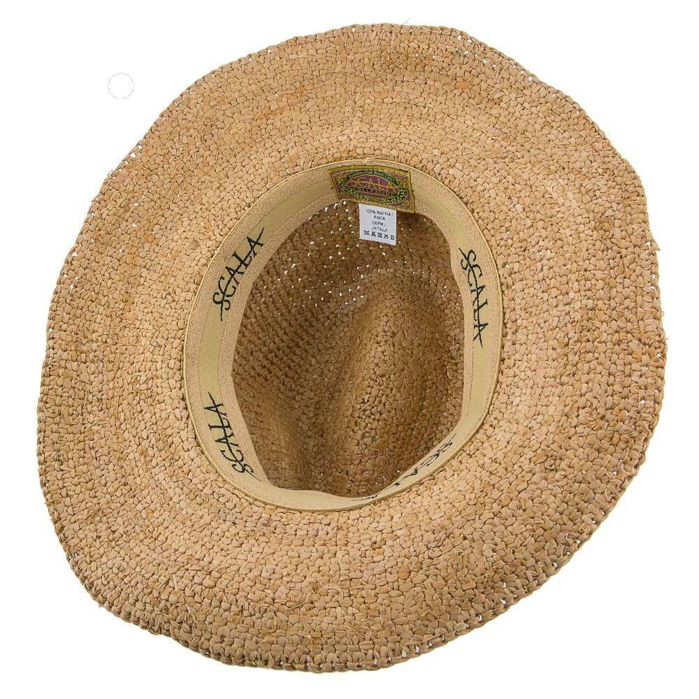 Coupon ๐ฅฐ Men Lola - Scala LR672OS Tea Crocheted Raffia Straw Safari Hat ๐ฅฐ 13 Men Lola - Scala LR672OS Tea Crocheted Raffia Straw Safari Hat