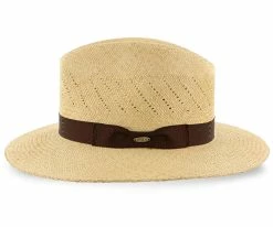 Budget โ Men Mokoro - Scala Natural Panama Straw Safari Hat ๐ 10 Men Mokoro - Scala Natural Panama Straw Safari Hat