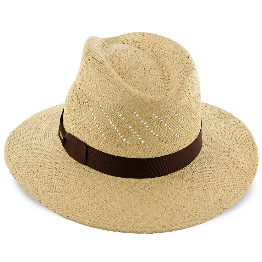 Budget โ Men Mokoro - Scala Natural Panama Straw Safari Hat ๐ 5 Men Mokoro - Scala Natural Panama Straw Safari Hat